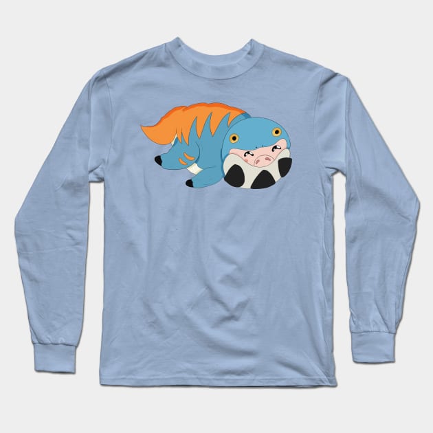 Poogie- Dodo-Ham-A Long Sleeve T-Shirt by Bestiary Artistry